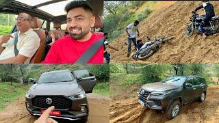 Papa ko aya Full GUSSA  Bike Vala ka Accident | New MG Gloster le aaye 