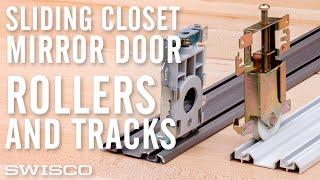 Sliding Closet Mirror Door Rollers & Tracks