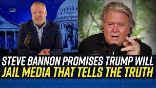 Trump Foot Soldier Steve Bannon Threatens Journalists w/ JAIL IF TRUMP IS ELECTED!!!