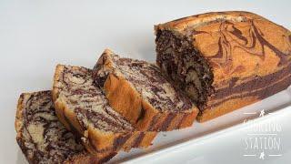 Moist, Fluffy MARBLE CAKE ! Simple and Delicious recipe