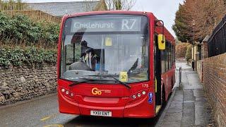 FULL JOURNEY | LONDON BUS R7 CHISLEHURST-CHELSFIELD VILLAGE (YX61ENT) 175