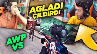 TUGAY GÖK SİNİRDEN ÇILDIRDI (ODADAN KAÇTI) 1VS1 AWP   ZULA