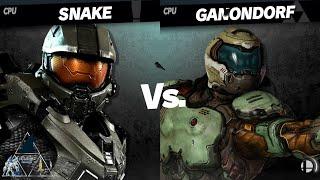 Smash Mods Ultimate:  Master Chief vs The Doom Slayer