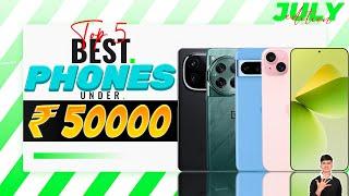 Top 5 Best Smartphone Under 50000 in June 2024 | Best Flagship Phone Under 50000 in INDIA