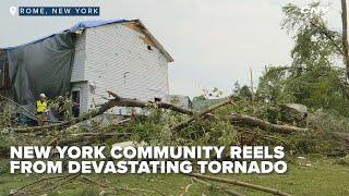 Rome residents reel from devastating tornado that left Upstate New York city in shambles