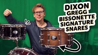 Dixon | Gregg Bissonette Signature Snares | Sound Demo