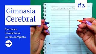 EJERCICIOS PARA APRENDER A USAR DOS MANOS | GIMNASIA CEREBRAL TRABAJAR AMBOS HEMISFERIOS