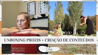 UNBOXING PROZIS SETEMBRO + CRIAÇÃO DE CONTEÚDOS