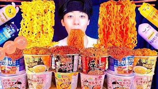 新大久保で韓国の激辛カップ麺と変なお菓子を爆買いして爆吸したら体重も爆増した..