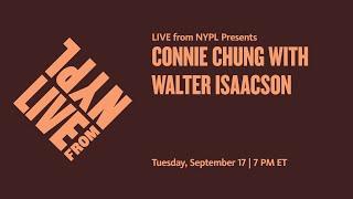 Connie Chung with Walter Isaacson | LIVE from NYPL