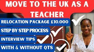 MOVE TO THE UK AS A FOREIGN TRAINED TEACHER// TRAIN TO TEACH IN UK 