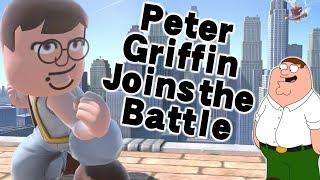 I've never made a Mii Fighter, so I made Peter Griffin..