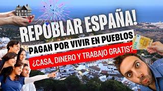 🟢 Repoblar España es Verdad que Pagan por Vivir en Pueblos de España