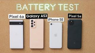 Pixel 6a Battery Test: Can It Outlast Galaxy A53 5G And iPhone SE?