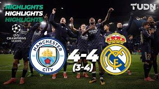 HIGHLIGHTS | Manchester City 1(3)-(4)1 Real Madrid | UEFA Champions League 2023/24 - 4tos | TUDN