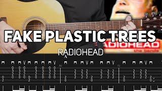 Radiohead - Fake Plastic Trees (Guitar lesson with TAB)