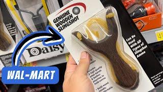 Walmart wooden slingshot, Extended video (unboxing/first shots/Penetration test)