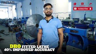 8 Feet Lathe Machine with DRO Fitting | CNC Turning Solutions for Indian Industries | #8ftlatheprice