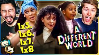 A DIFFERENT WORLD (1987) 1x5, 1x6, 1x7 & 1x8 Reaction! | First Time Watch | Lisa Bonet