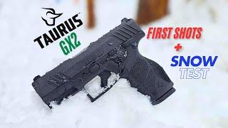 Taurus GX2- FIRST SHOTS + SNOW TEST