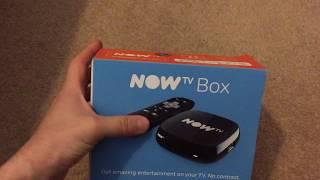 NowTV Box (black) Review Unboxing and Older White NowTV Comparison