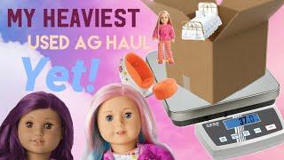 My Heaviest Used American Girl Doll Haul Yet!