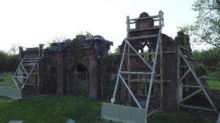 The Abandoned Mount Moriah Cemetery Explore with drone video - The Philadelphia side - Part 2