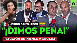 MÉXICO ELIMINADO de la COPA AMÉRICA 2024: REACCIONES de la PRENSA MEXICANA tras el PAPELÓN | Depor