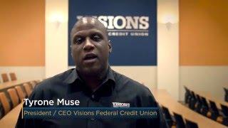 CEO Ty Muse Welcomes You to Visions Federal Credit Union