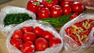 Как правильно замораживать продукты на зиму. Заготавливаем продукты на зиму.