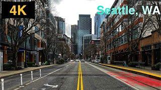 South Lake Union, Seattle, WA Driving Tour in Spring 2023.