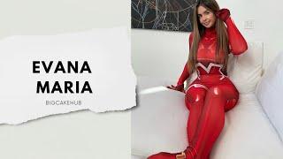 Evana Maria ▶️ | Plus Size Curvy Fashion Model | Biography , Lifestyle