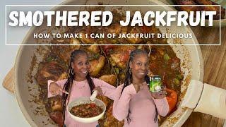 What I Made With What I bought  | 1 CAN OF JACKFRUIT | Grocery Store Haul