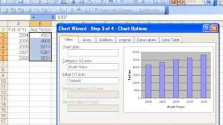 Excel Basics 3 (Chart Wizard)