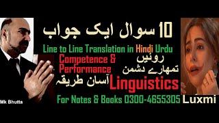 Competence Performance  linguistics Phonetics Branches Types pdf | English Sounds | Bhutta Academe