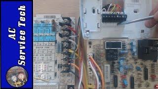 Wiring a Heat Pump Thermostat to the Air Handler and Outdoor Unit! Functions, Terminals, Colors!