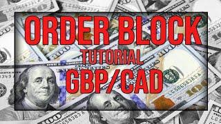 ORDER BLOCK STRATEGY TUTORIAL - £481 IN 2 HOURS