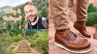 Hiking the MANITOU Incline in Grant Stone Field Boots/ UNHINGED RANT!