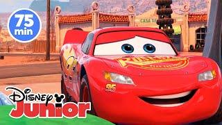 PIXAR CARS: en la carretera. Las mejores aventuras de Rayo y Mate ️ | @DisneyJuniorES