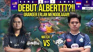 GACOR RETRI ALBERTTT BISA BUAT COMEBACK !!! EVOS HOLY VS HOME BOIS MATCH 1 !!!