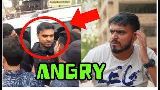 Amit bhadana angry to fans|two brothers&gauravzone full drama??