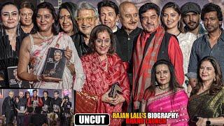 UNEDITED - Rajan Lall's Biography Grand Launch | Shathrugan Sinha, Jeetendra Kapoor, Rakesh Roshan