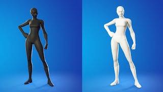 How To Get All White And All Black On EVERY Superhero Skin In Fortnite Update