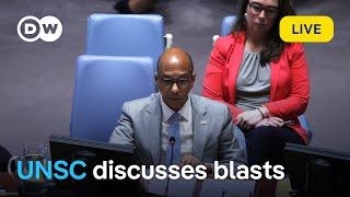 UNSC on Lebanon pager blasts | DW News