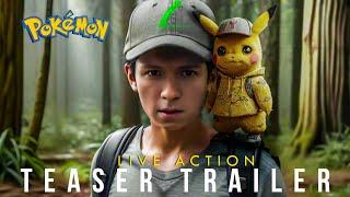 POKEMON: The Movie "Live Action" Teaser Trailer (2025) Tom Holland, Warner Bros. Concept