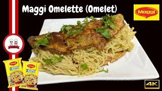 Maggi Omelette (Omelet) | Easy Breakfast Recipes | @Yummybydanushashi