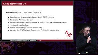 38C3 - (K)Ein Beinbruch - Datenverarbeitung im CERT