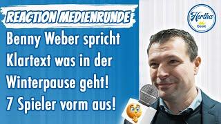 Was geht in der️Winterpause? Benny Weber️in der Medienrunde!