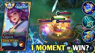 KAGURA MOMENT= WIN⁉️|| BUILD & EMBLEM TERSAKIT KAGURA 2024 - MOBILE LEGENDS