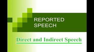Direct and Indirect speech (Reported speech). Төл және төлеу сөз. Ағылшын тілін үйренейік.